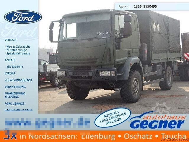 LKW mit Pritsche (offen) IVECO EuroCargo 100E 22WS 2t HümS  4x4 Single Berreif