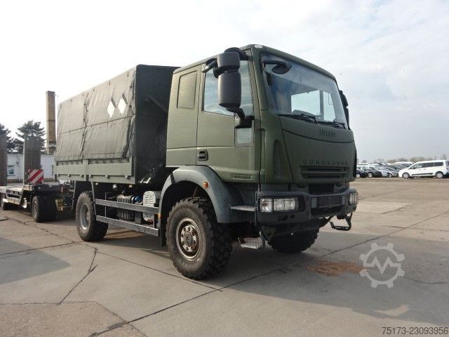 LKW mit Pritsche (offen) IVECO EuroCargo 100E 22WS 2t HümS  4x4 Single Berreif