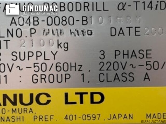 VERTIKALES BEARBEITUNGSZENTRUM FANUC Robodrill Alpha-T14 iD