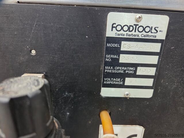 Round Cake Slicer Foodtools Inc. CS-4AC-CE Round Cake Slicer