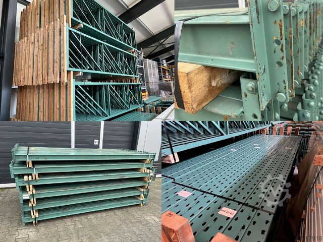 Palettenregal Hochregal Regal Hovuma/ 10,10 lfm/ Ständer: 3.650 x 870 mm/ Traverse: 2.400 mm