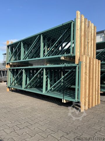 Palettenregal Hochregal Regal Hovuma/ 10,10 lfm/ Ständer: 3.650 x 870 mm/ Traverse: 2.400 mm