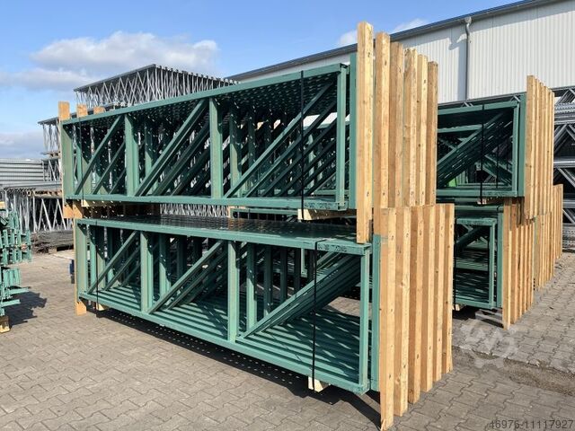 Palettenregal Hochregal Regal Hovuma/ 17,60 lfm/ Ständer: 3.650 x 870 mm/ Traverse: 2.400 mm