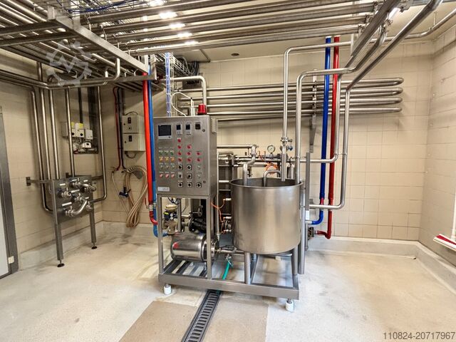 Produktionslinie für 15-kg-Euroblock-Käse van 't Riet 