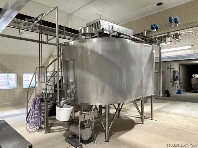 Produktionslinie für 15-kg-Euroblock-Käse van 't Riet 