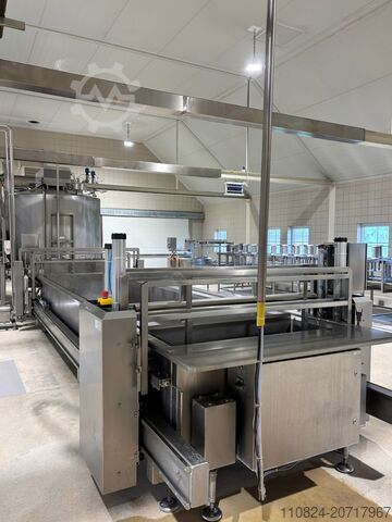 Produktionslinie für 15-kg-Euroblock-Käse van 't Riet 