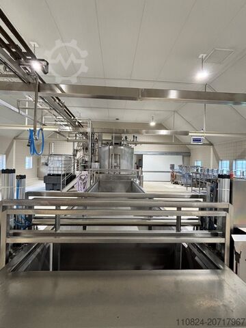 Produktionslinie für 15-kg-Euroblock-Käse van 't Riet 