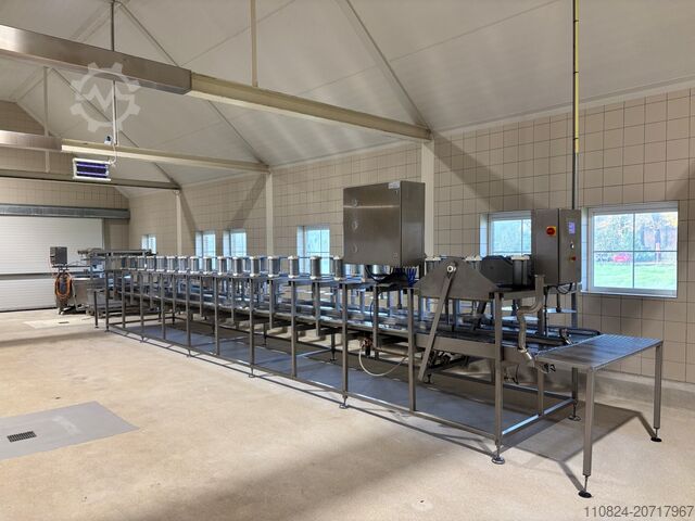 Produktionslinie für 15-kg-Euroblock-Käse van 't Riet 