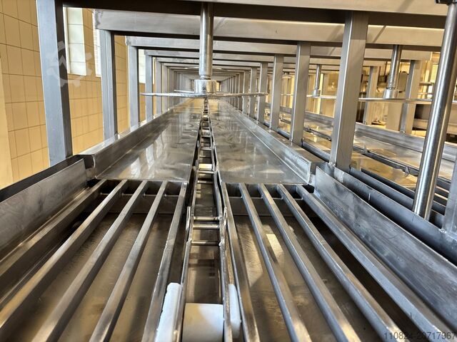 Produktionslinie für 15-kg-Euroblock-Käse van 't Riet 