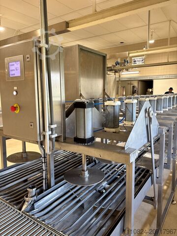 Produktionslinie für 15-kg-Euroblock-Käse van 't Riet 