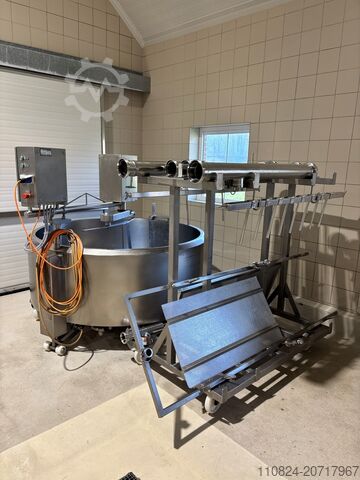 Produktionslinie für 15-kg-Euroblock-Käse van 't Riet 