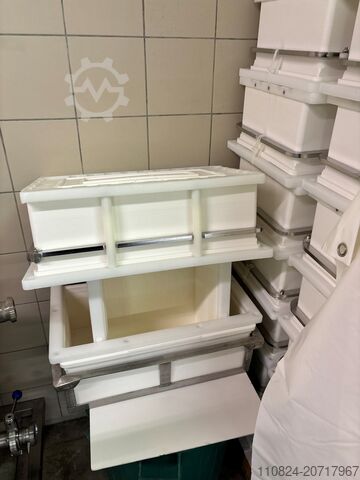 Produktionslinie für 15-kg-Euroblock-Käse van 't Riet 