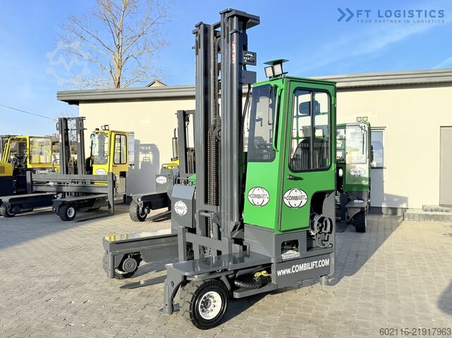 4-way forklift Combilift C4000 GAS TRIPLEX 6900 FREE-LIFT CABIN