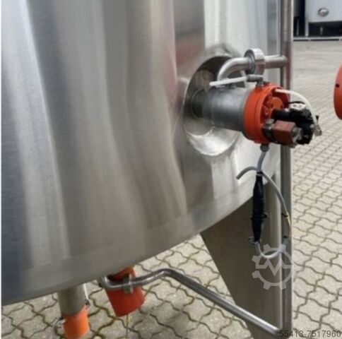 VERTICAL STAINLESS STEEL TANKS 4000L Flender Himmel 4000L