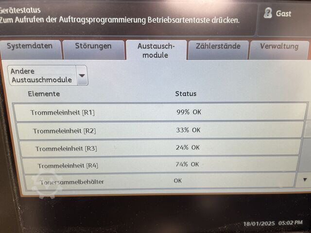 Colour production machine Xerox Versant 180 incl. 2-side trimmer Fiery, Squarefold
