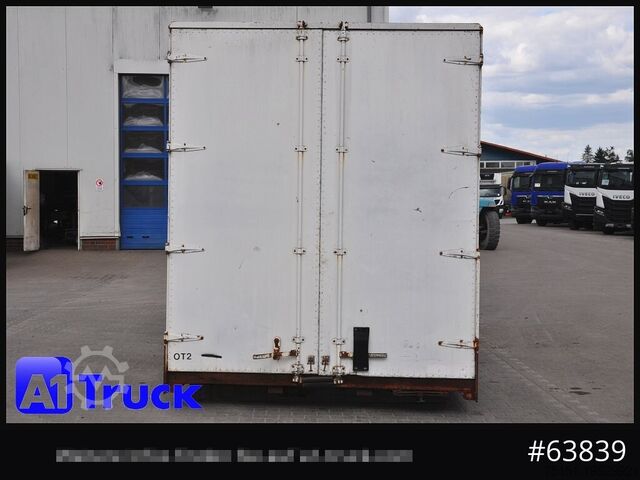 Swap body with box structure KRONE Container Lager, kann verladen werden 6,3 + 2 Meter