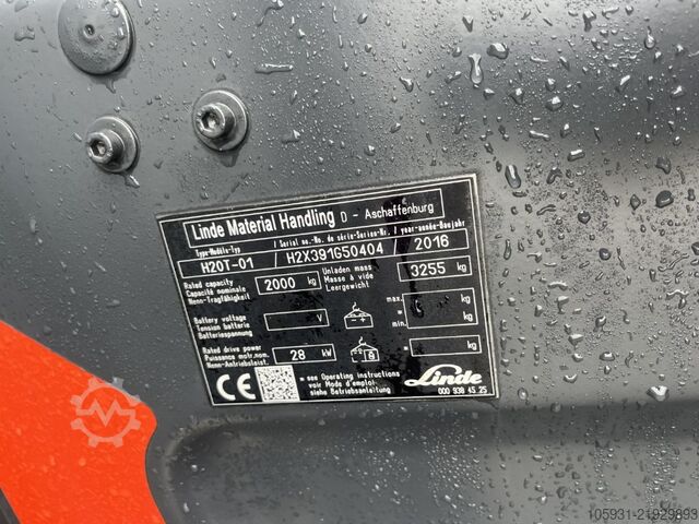 Treibgasstapler Linde H20T-01