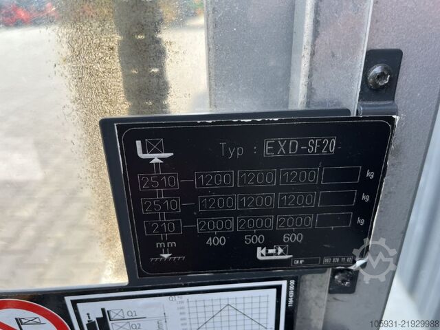 Stand-on stacker Still EXD-SF20