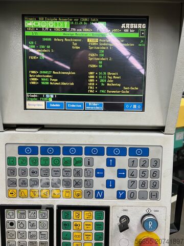 Spritzgießmaschine Arburg 420 C 1000- 150/60