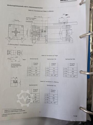 Spritzgießmaschine Arburg 420 C 1000- 150/60