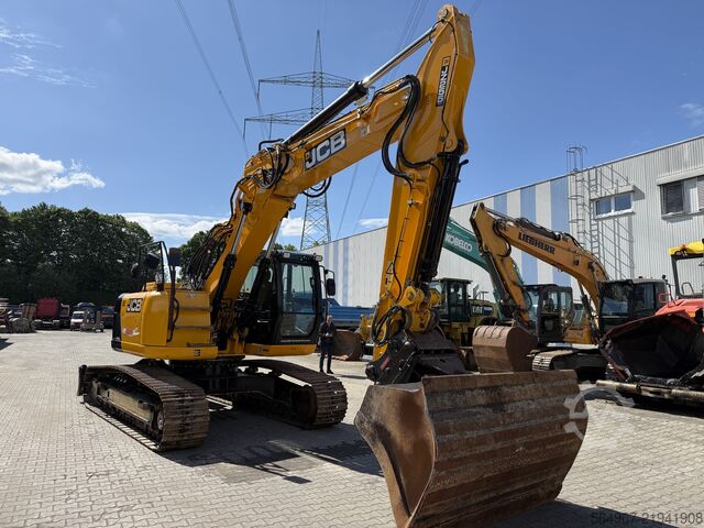 Chain excavator JCB JZ 255 NLC Kurzheck OQ 70/55 Schild