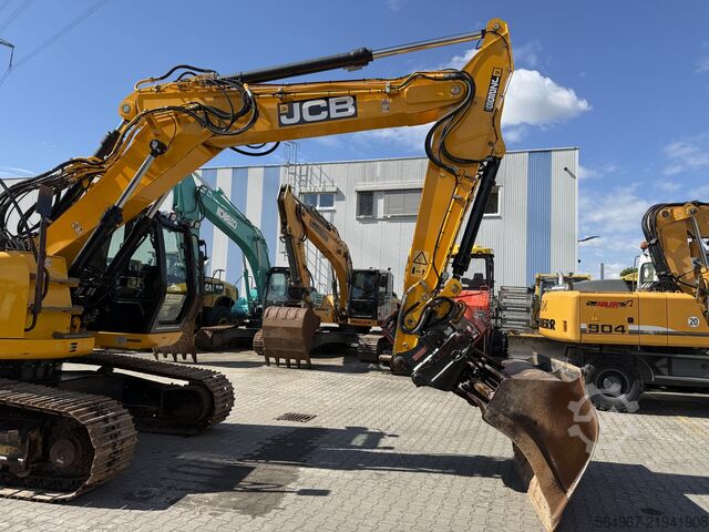 Chain excavator JCB JZ 255 NLC Kurzheck OQ 70/55 Schild