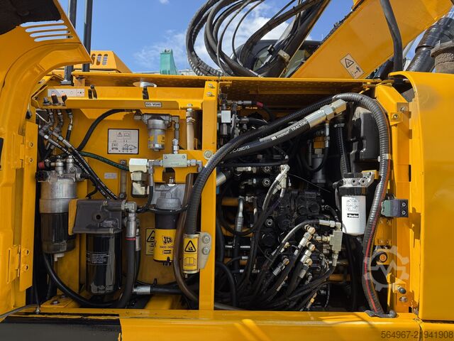Chain excavator JCB JZ 255 NLC Kurzheck OQ 70/55 Schild