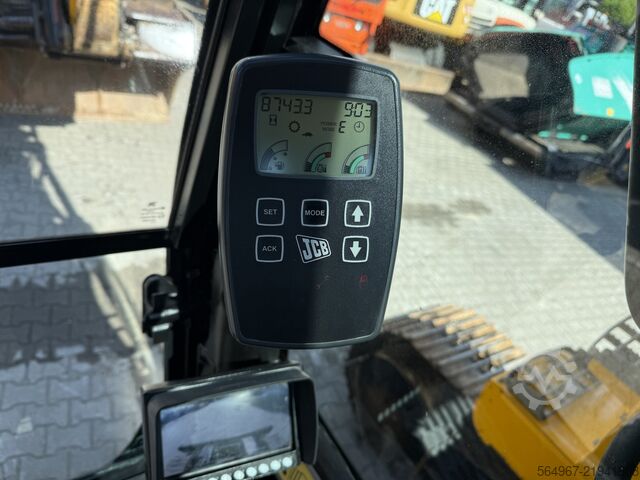Chain excavator JCB JZ 255 NLC Kurzheck OQ 70/55 Schild