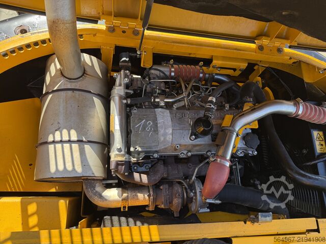 Chain excavator JCB JZ 255 NLC Kurzheck OQ 70/55 Schild