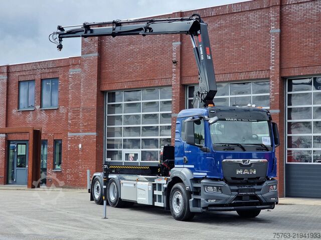 Crane truck MAN TGS 26.360 6x2/4 - EX.232 HIPRO - Hooklift HIAB...