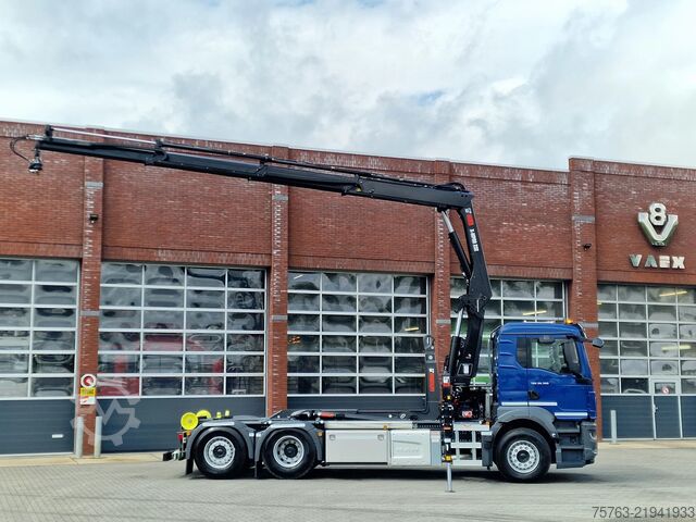 Crane truck MAN TGS 26.360 6x2/4 - EX.232 HIPRO - Hooklift HIAB...