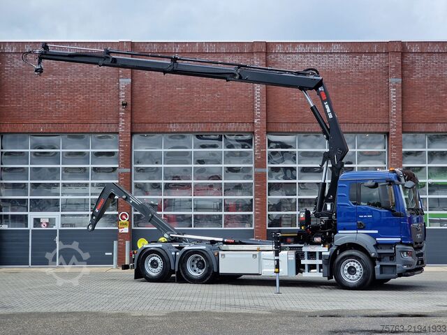 Crane truck MAN TGS 26.360 6x2/4 - EX.232 HIPRO - Hooklift HIAB...