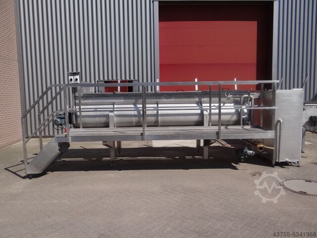 Blancher with cooler DTS 