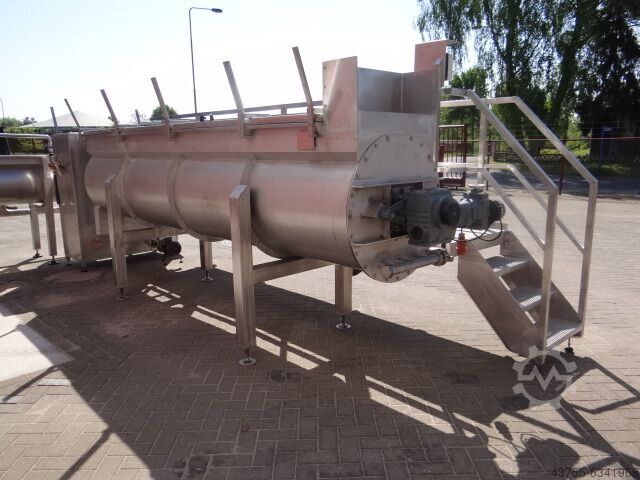 Blancher with cooler DTS 