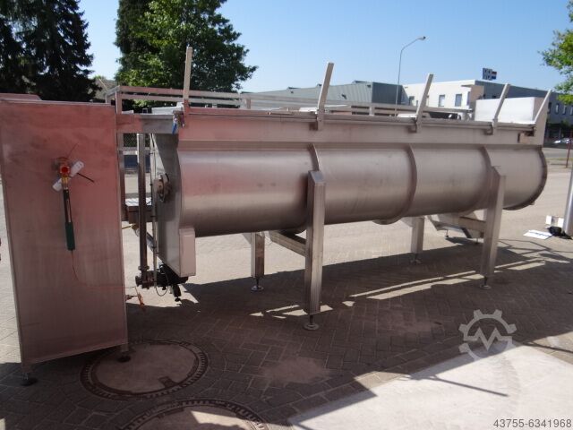 Blancher with cooler DTS 