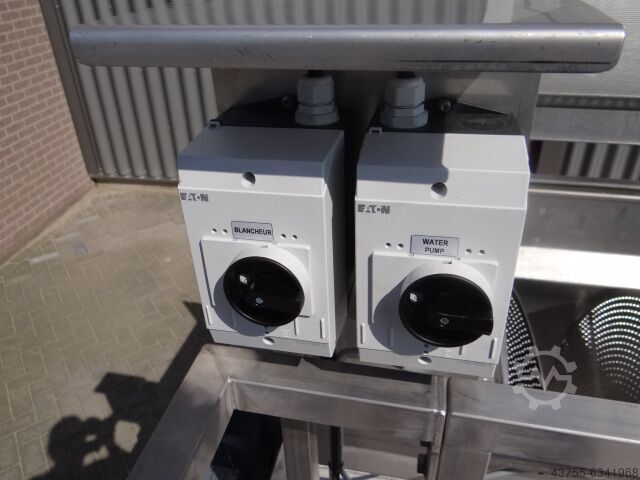 Blancher with cooler DTS 