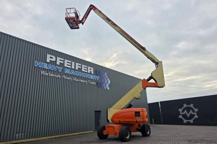 Gelenkteleskoparbeitsbühne JLG 800AJ Diesel, 4x4x4 Drive, 26.5m Working Height, 1