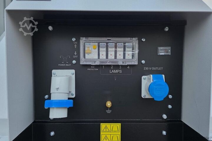 Light tower Trime X-Mast 4 × 320W LED Valid Inspection, *Guarantee!