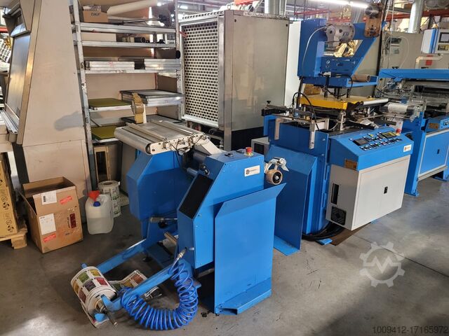 Maschine zur Etikettenveredelung Prudente FU 300