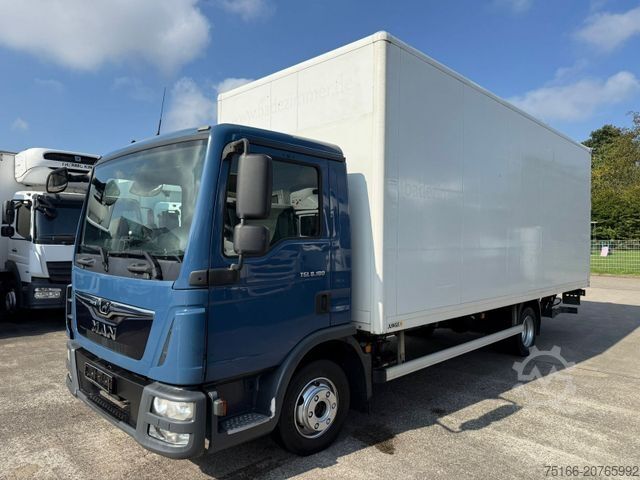 Transporter mit Koffer MAN TGL 8.180 Koffer 6,50 m LBW 1,5 T*Diff-Sperre HA