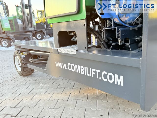 4-way forklift Combilift C4000 GAS TRIPLEX 5550 FREE LIFT CABIN