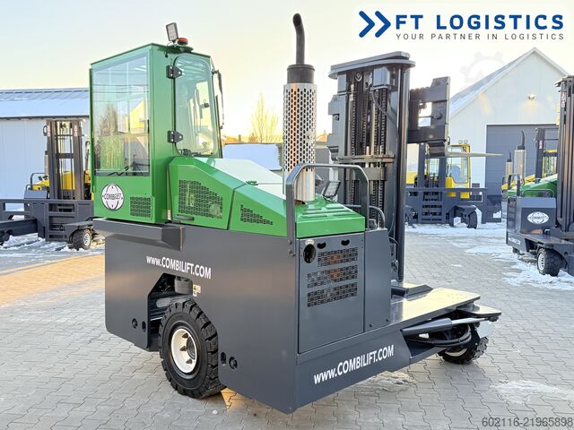 4-way forklift Combilift C4000 GAS TRIPLEX 5550 FREE LIFT CABIN