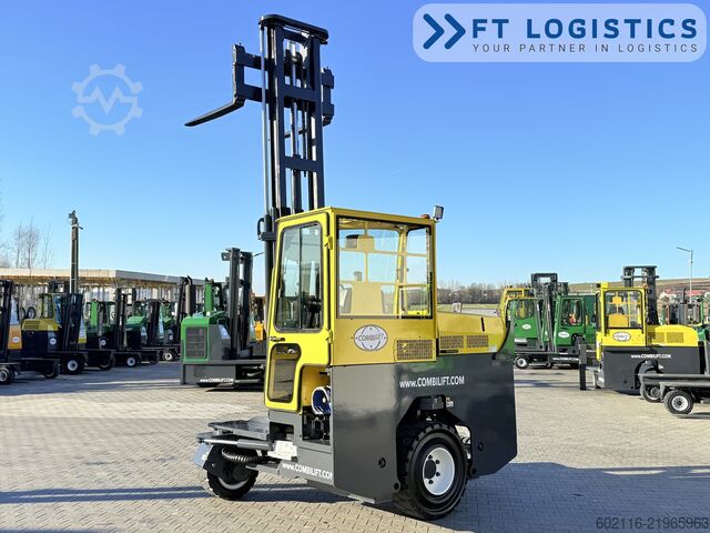 4-way forklift Combilift C3000XL DUPLEX FREE LIFT GAS POSITIONER