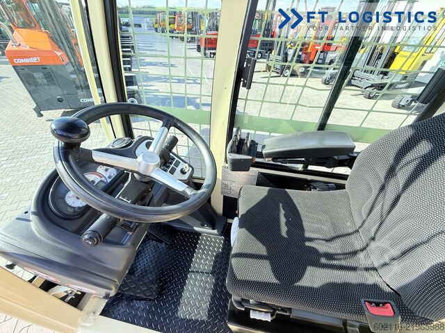Side loader forklift Hubtex S50D TRIPLEX 6300 FREE-LIFT PLATFORM1600