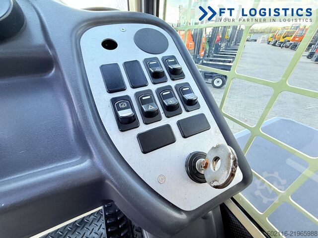 Side loader forklift Hubtex S50D TRIPLEX 6300 FREE-LIFT PLATFORM1600