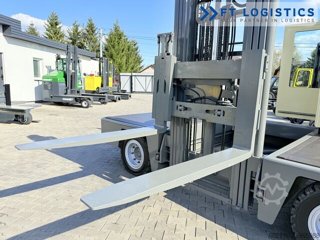 Side loader forklift Hubtex S50D TRIPLEX 6300 FREE-LIFT PLATFORM1600