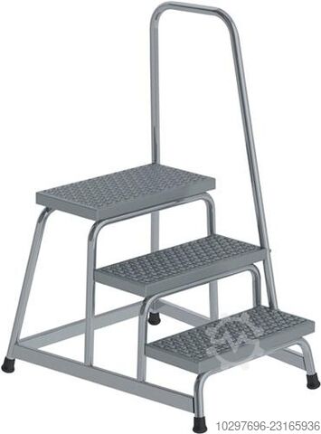 Work platform, 3 steps, accessible from one side - 1 unit Günzburger 