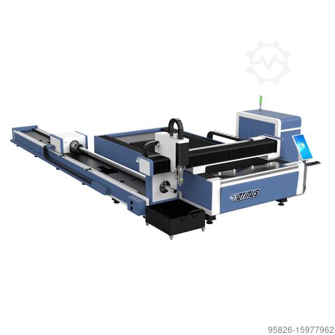 Fiber laser 1,5kW turntable 6000x220 Otinus FLV-3015-OT-6022 1,5kW