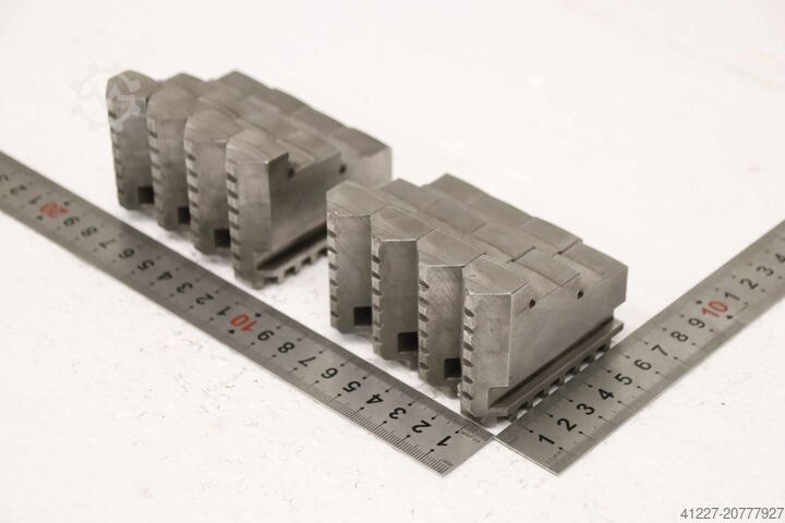 Interchangeable jaws, four-jaw chuck, 2 sets Röhm 110068  Größe 200 Breite 20 mm