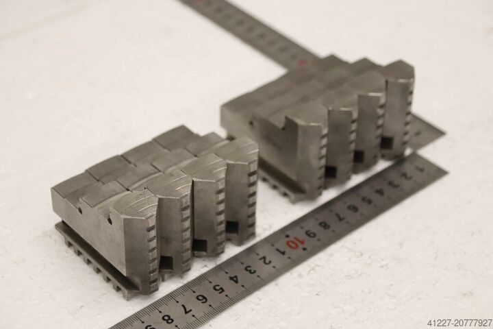 Interchangeable jaws, four-jaw chuck, 2 sets Röhm 110068  Größe 200 Breite 20 mm
